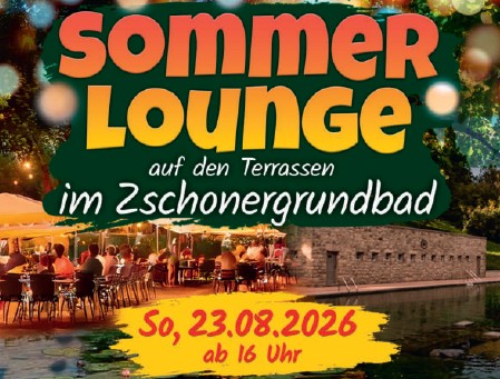 Sommerlounge im Zschonergrundbad